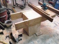 router sled to square ends