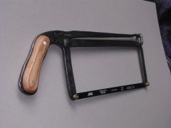 More information about "forged hacksaw"