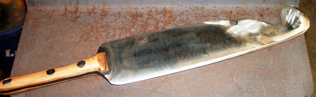 Pounding plowshare into a blade - Members Gallery - I Forge Iron