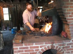 The Colonial brick forge
