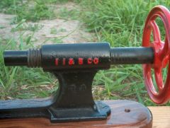 Illinois Iron and Bolt Co. horizontal drill.