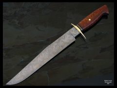 More information about "Damascus Bowie Knife"
