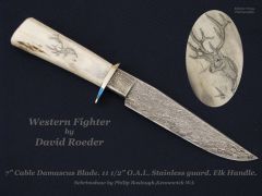 Cable Damascus (Western Fighter) by David Roeder