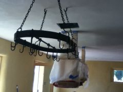 Hanging pot rack 2