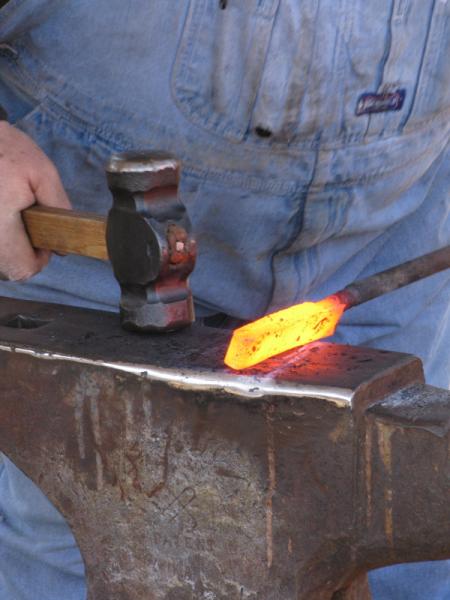 My New Fiery Furnace Rounding Hammer - Hand Hammers - I Forge Iron