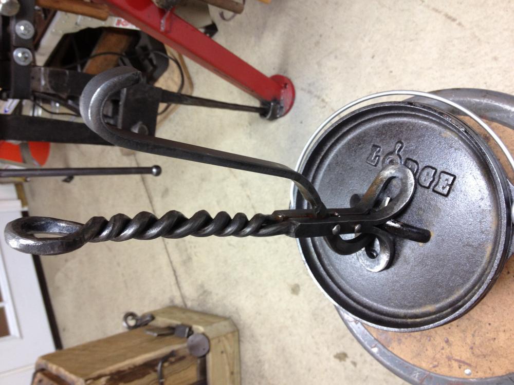 Dutch Oven Lid Lifter - Member Projects - I Forge Iron