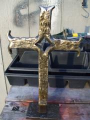More information about "Split cross with brass highlights"