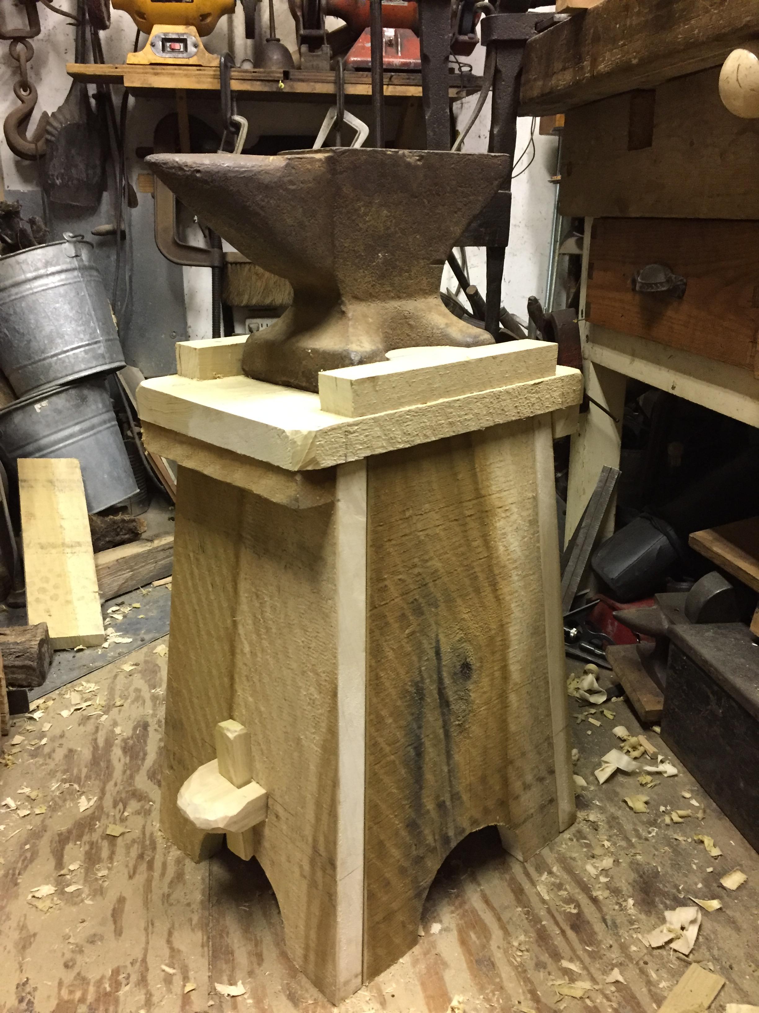 Recommendation? - Anvil Stand (wooden) - Poll