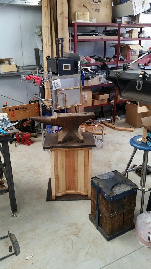 Anvil stand needs routing - Woodshop - Lansing Makers Network