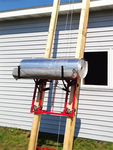 Ladder Lift Hoist Shingle Lift Homemade Member Projects I Forge Iron