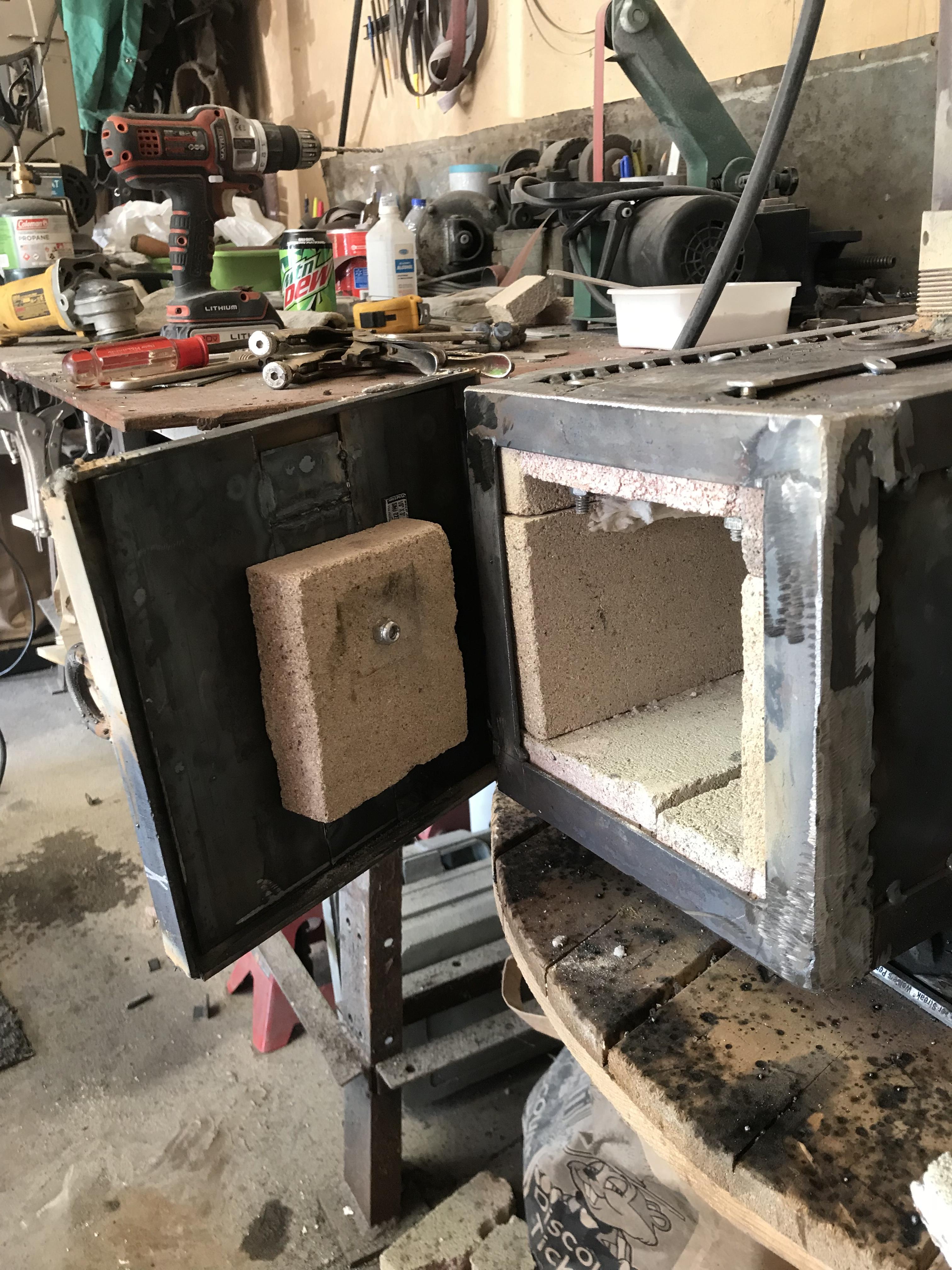 Doors for a propane forge. Please - Gas Forges - I Forge Iron