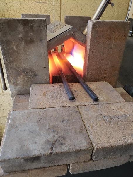 Can I extend my Mr Hero Volcano forge with refractory bricks and